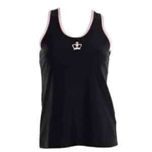 Camiseta de tirantes Black Crown en color negro