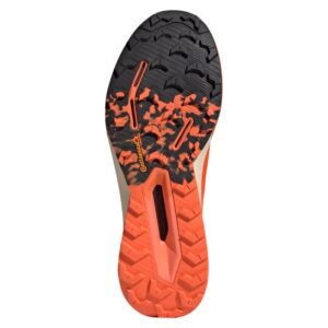 Suela Continental zapatillas trail running hombre naranjas