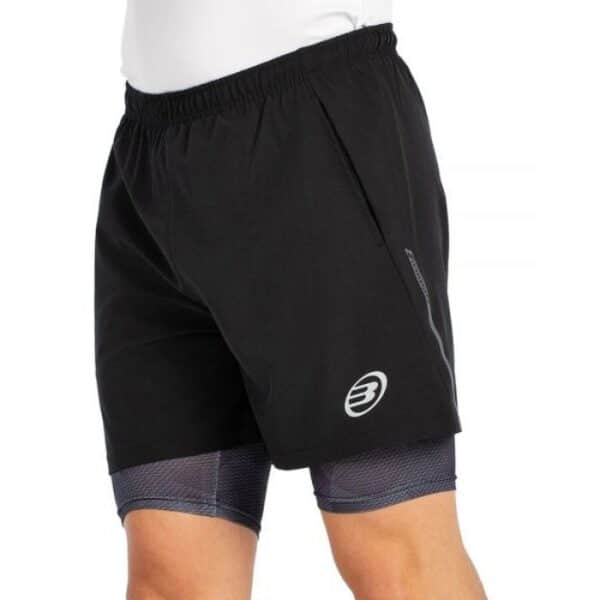 Pantalón Bullpadel Manzan en color negro para hombre