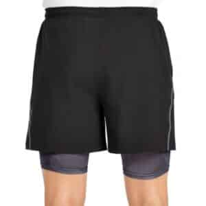 Detalles del Pantalón Bullpadel Manzan en color negro para hombre