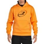 Sudadera hombre naranja Bullpadel - Modelo Boyal