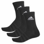 Calcetines Adidas largos negros pack 3