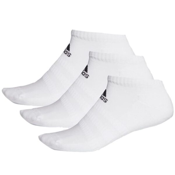 Calcetines Adidas tobilleros blancos pack 3