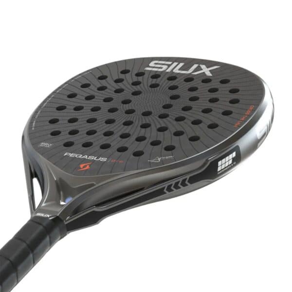 Detalle de la Pala SIUX Pegasus Pro Storm Grey