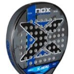 Lateral de la Pala de pádel NOX X-Hero Blue 2026