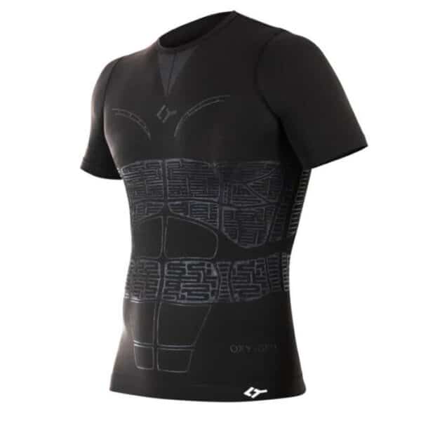 Camiseta Floky Oxygen negra manga corta