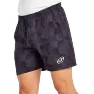 Perfil del Pantalón corto de Bullpadel Monch en color negro