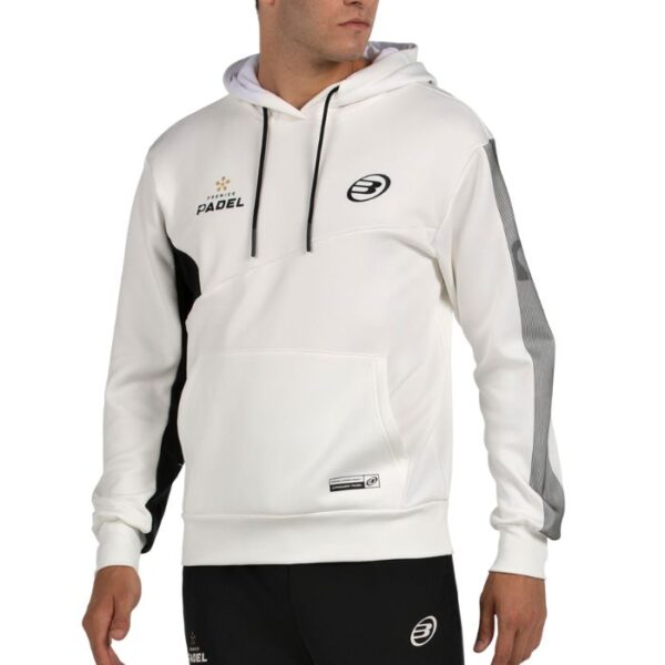 Sudadera Bullpadel Palmiro Blanca Premier Padel Sudadera Bullpadel Palmiro Blanca Premier Padel