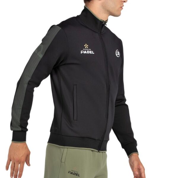 Sudadera Bullpadel Pindaro Negro Premier
