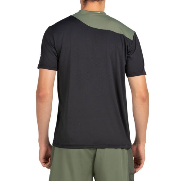 Camiseta Bullpadel Puyo Negra Premier Padel 2026