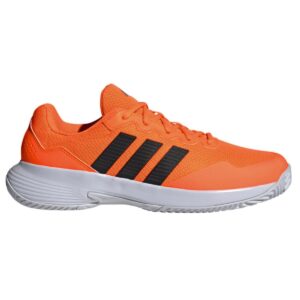 Zapatillas Adidas Gamecourt 2 Naranja Flúor