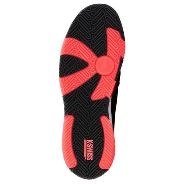 Suela de las Zapatillas K-Swiss K-Frame Padel Negras