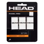Blíster 3 Overgrips HEAD Padel Pro Blancos