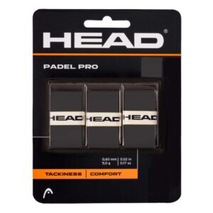 Blíster 3 Overgrips HEAD Padel Pro Negros