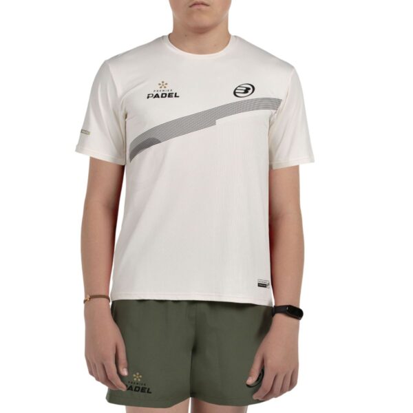 Camiseta Bullpadel Patos Junior Crudo Camiseta Bullpadel Patos Junior Crudo