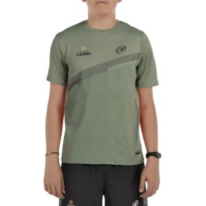 Camiseta Bullpadel Patos Junior Kaki