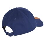 Gorra Adidas Bball 3S NL Azul Marino/Naranja