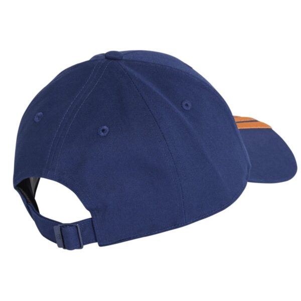 Gorra Adidas Bball 3S NL Azul Marino/Naranja