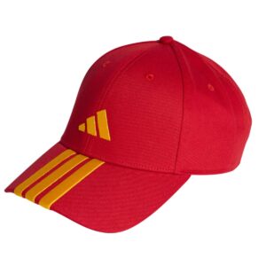 Gorra Adidas Bball 3S NL Rojo/Amarillo