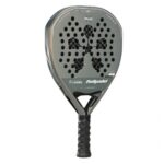 Lateral pala Bullpadel logo Premier Padel XPLO Geo 2026