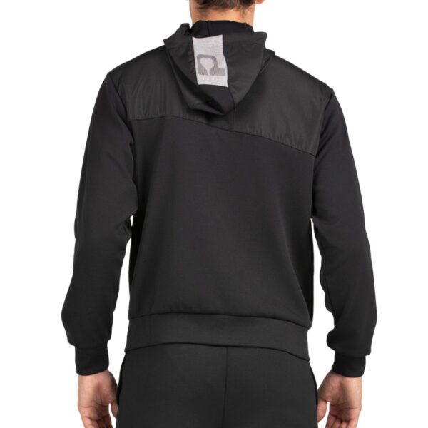 Sudadera Bullpadel Pitaco Negra Premier Padel 2026