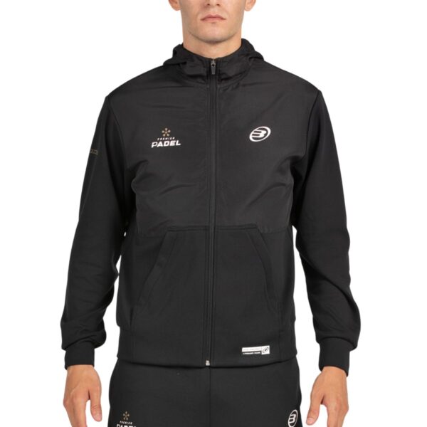 Sudadera Bullpadel Pitaco Negra
