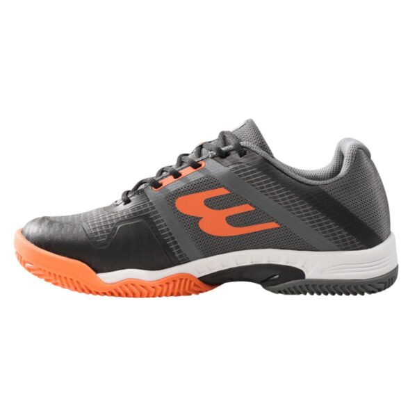 Detalle de las Zapatillas Bullpadel Indiga 26V Gris Oscuro