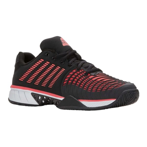 Zapatillas K-Swiss Express Light 3 Padel Negras/Rojas 2026