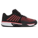Zapatillas K-Swiss Express Light 3 Padel Negras/Rojas