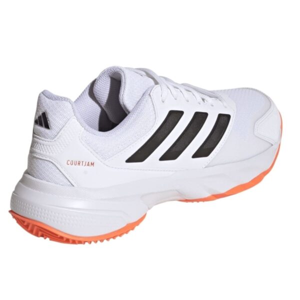Detalles de las Zapatillas Adidas Courtjam Control 3 Clay Blancas