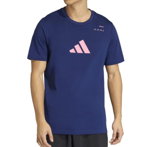 Camiseta Adidas M Padel Cat G Azul KB9446 Camiseta Adidas M Padel Cat G Azul KB9446
