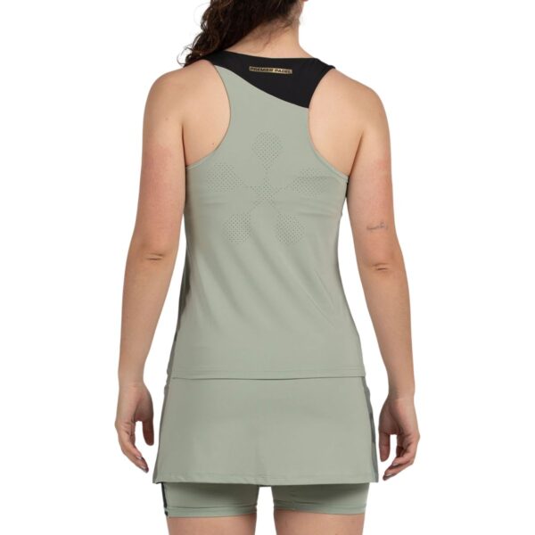 Camiseta de tirantes Bullpadel Pirac Eucalipto W Premier Padel 2026