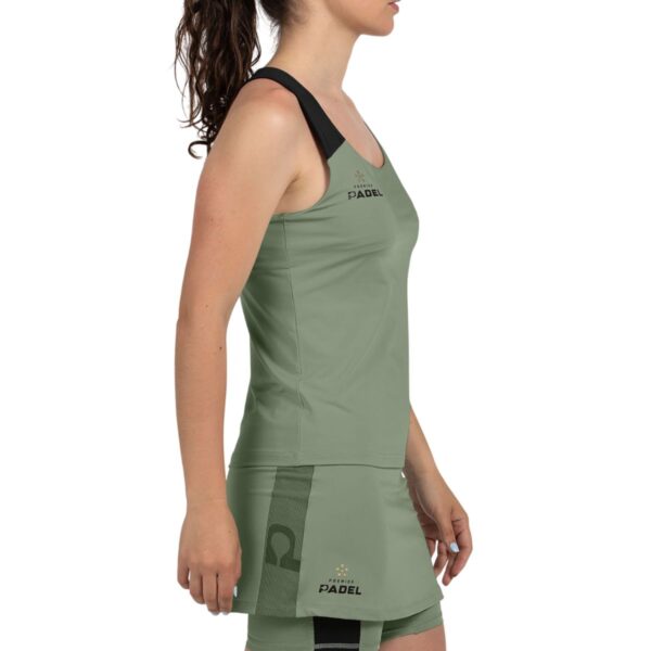 Camiseta Bullpadel Pirac Kaki W Premier Padel 2026