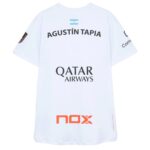 Camiseta NOX AT10 Oficial Agustín Tapia Blanca