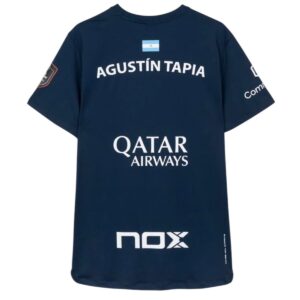 Camiseta NOX AT10 Oficial Agustín Tapia Azul Oscuro