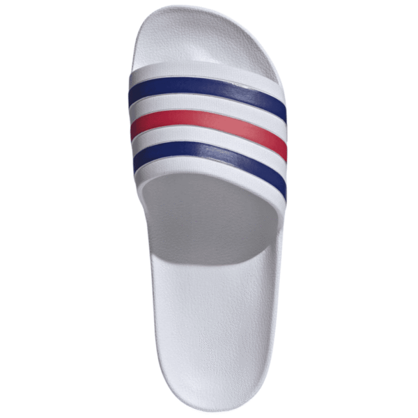 Chanclas Adidas Adilette Blancas-Azules-Rojas