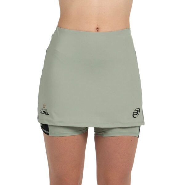 Falda Bullpadel Portoa Eucalipto W Premier Padel