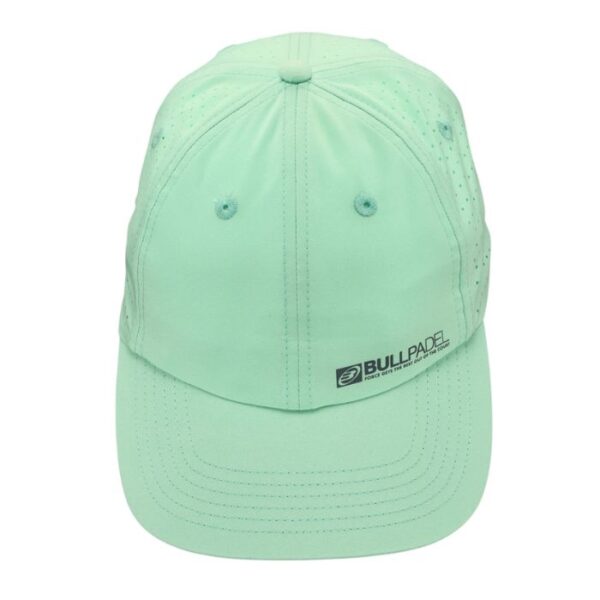 Detalle de la Gorra Bullpadel Verde Acido BPG262-047 Verde Acido