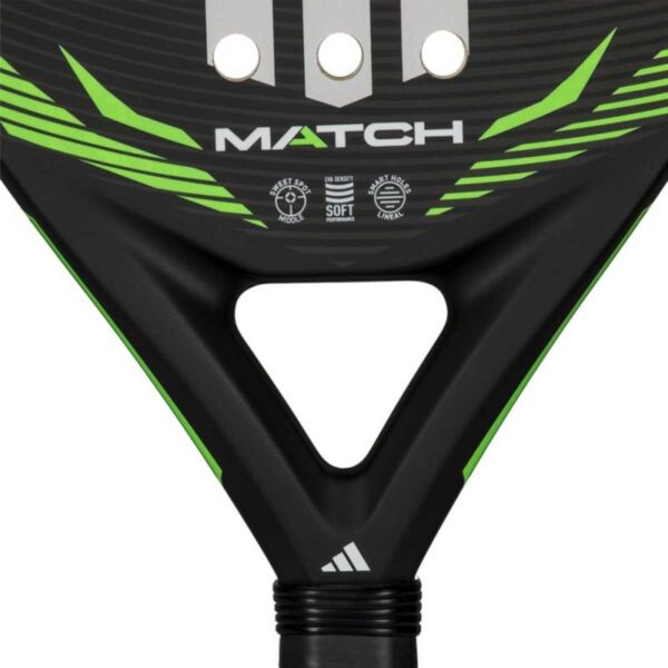 Puente de la pala de adidas match green