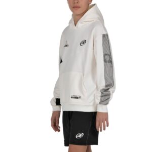 Sudadera Bullpadel Palmiro Crudo Junior Premier Padel 2026