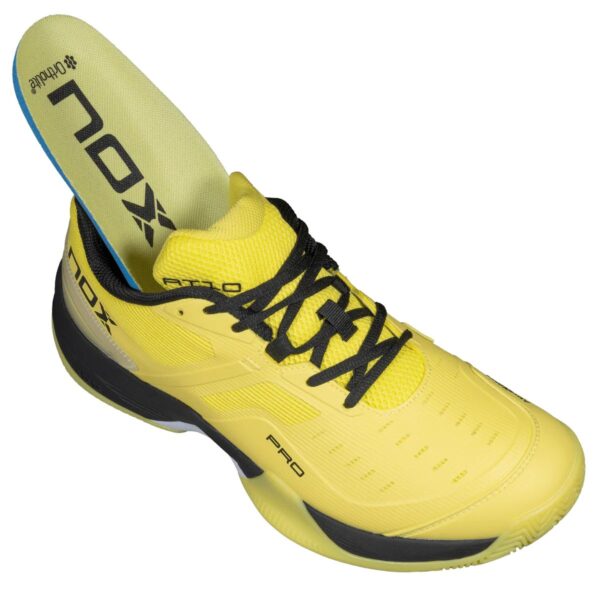 Plantilla de las Zapatillas NOX AT10 Pro Amarillo Verano/Negro