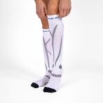 Detalles de los Calcetines Floky GRF Long Blancos
