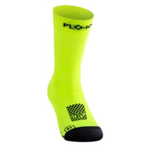 Calcetines Floky Run Up Medium Amarillo Flúor