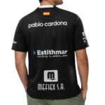 Camiseta Bullpadel Oficial Pablo Cardona Negra