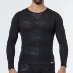 Detalle de la Camiseta manga larga Floky Oxy-Gen Negra
