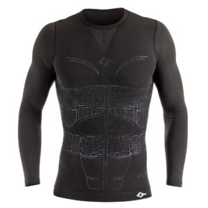 Camiseta manga larga Floky Oxy-Gen Negra