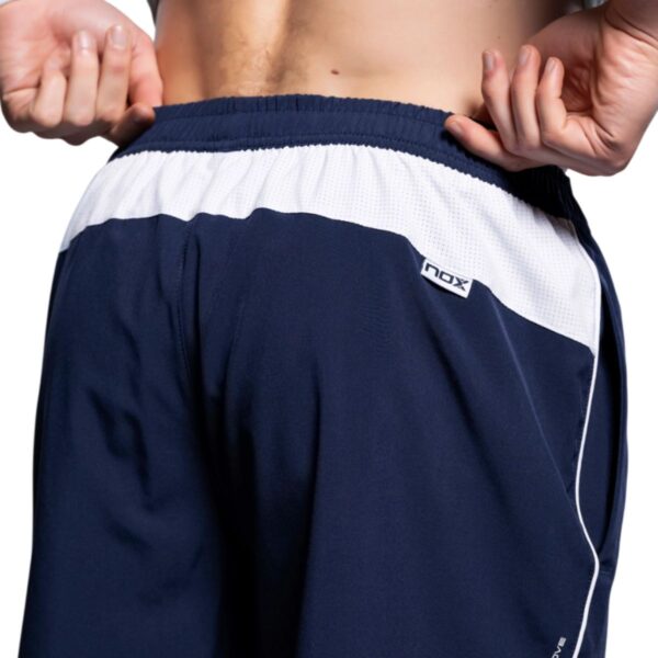 Detalle del Short NOX Team Azul Marino