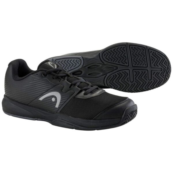 Zapatillas HEAD Revolt Court Negras-Grises