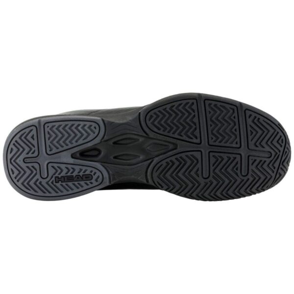 Zapatillas HEAD Revolt Court Negras - Suela