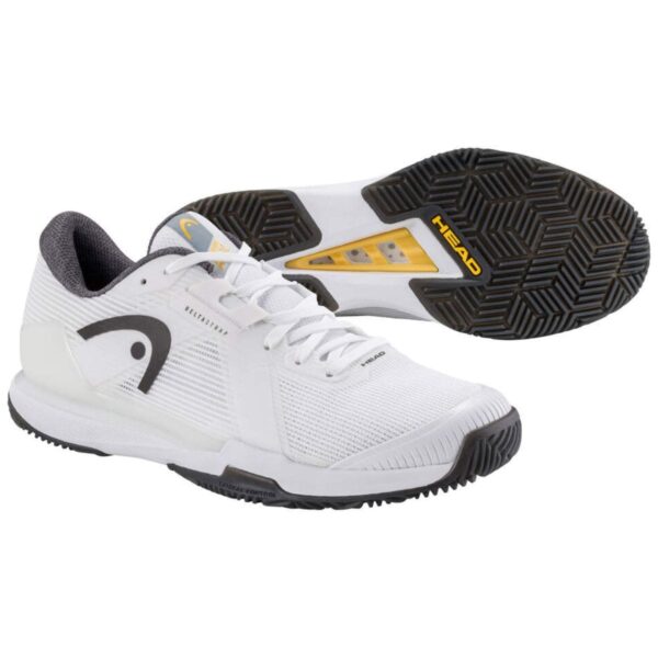 Zapatillas HEAD Sprint Pro 4.0 Padel Blancas-Negras